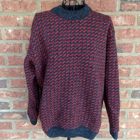 L.L. Bean Sweaters - L. L. BEAN Wool Sweater XL Made in Norway